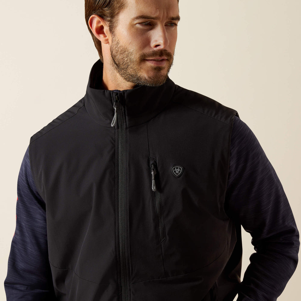 Rion StretchShell Insulated Vest Men - BLACK