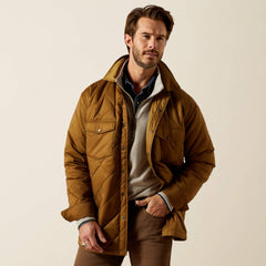 Stinson Shirt Jacket Men - DULL GOLD