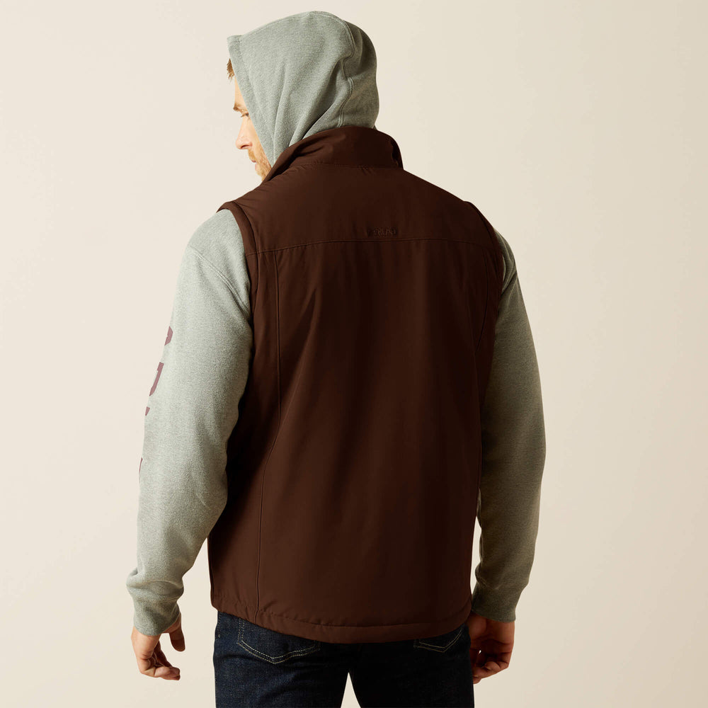 Pioneer Stretchshell Vest Men - CARAFE BROWN