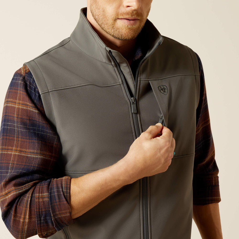 Vernon Softshell Vest Men - GREY