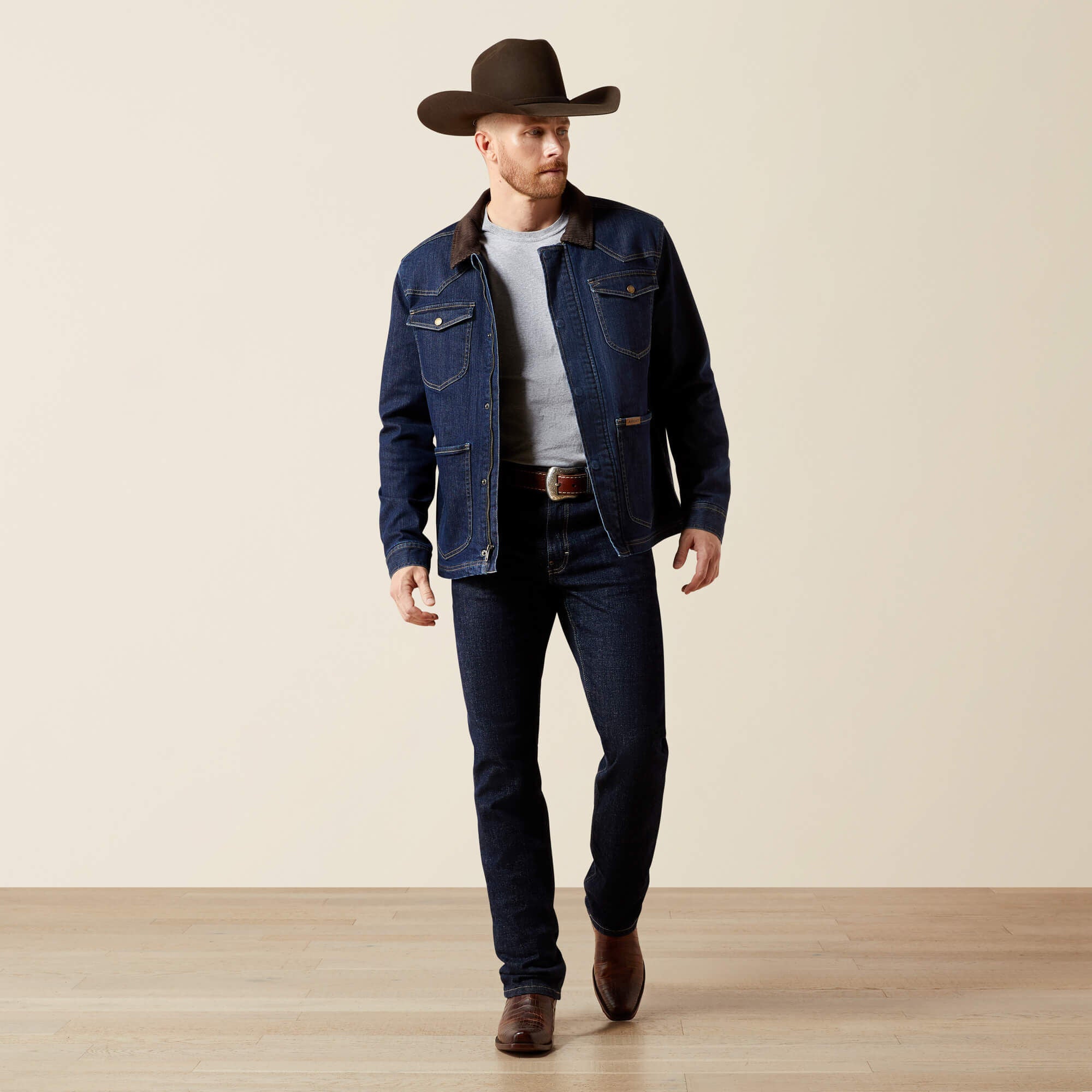Denim Chore Jacket Men - RINSE