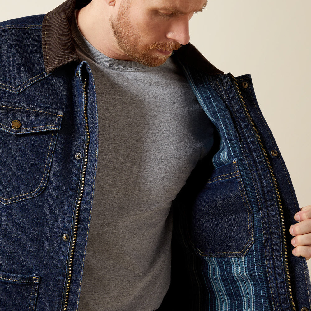 Denim Chore Jacket Men - RINSE
