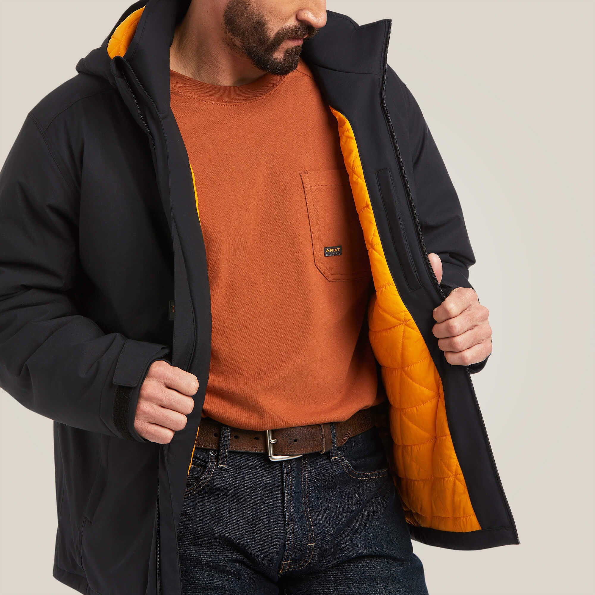 Rebar Storm Fighter 2.0 Waterproof Jacket Men - BLACK