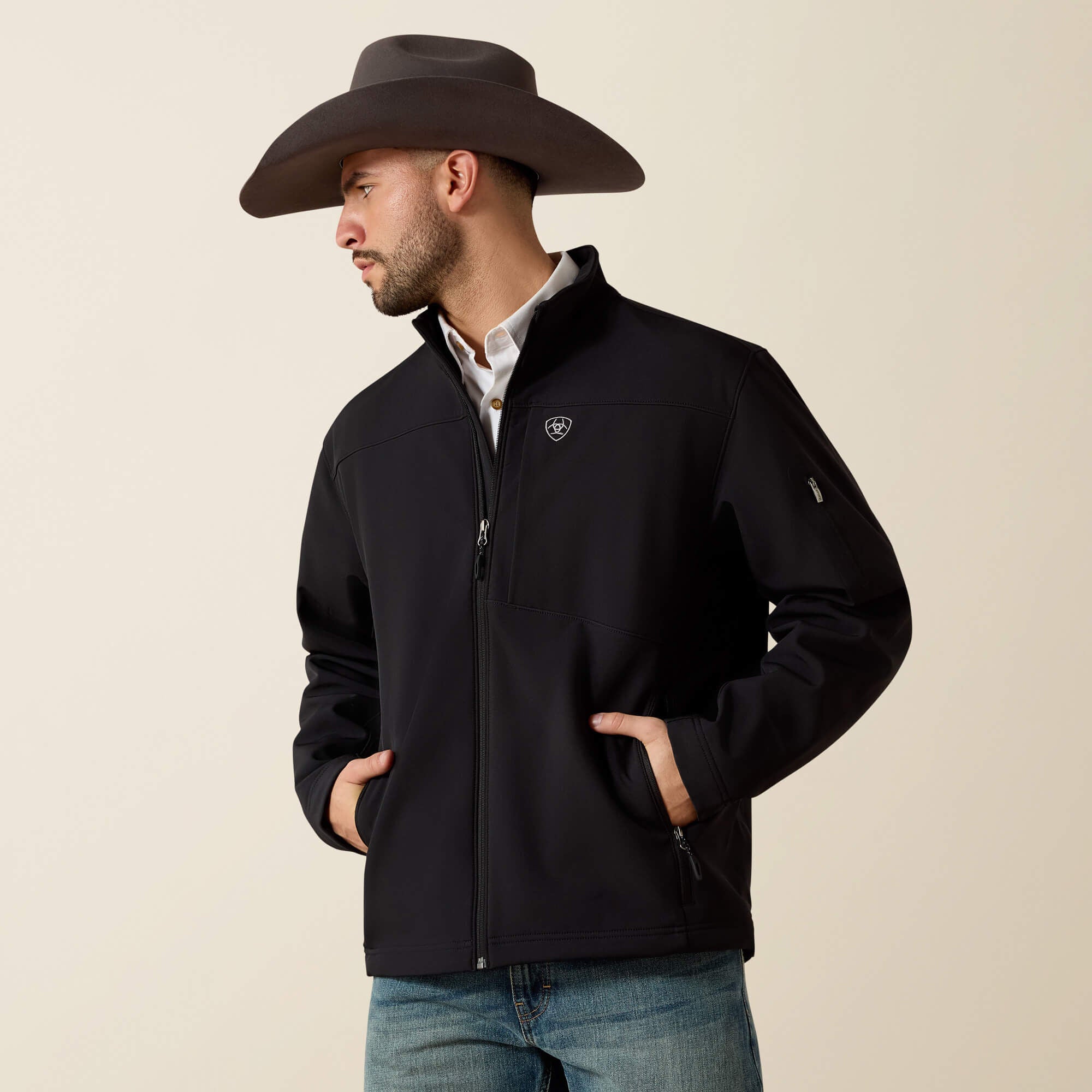Vernon 2.0 Softshell Jacket Men - BLACK