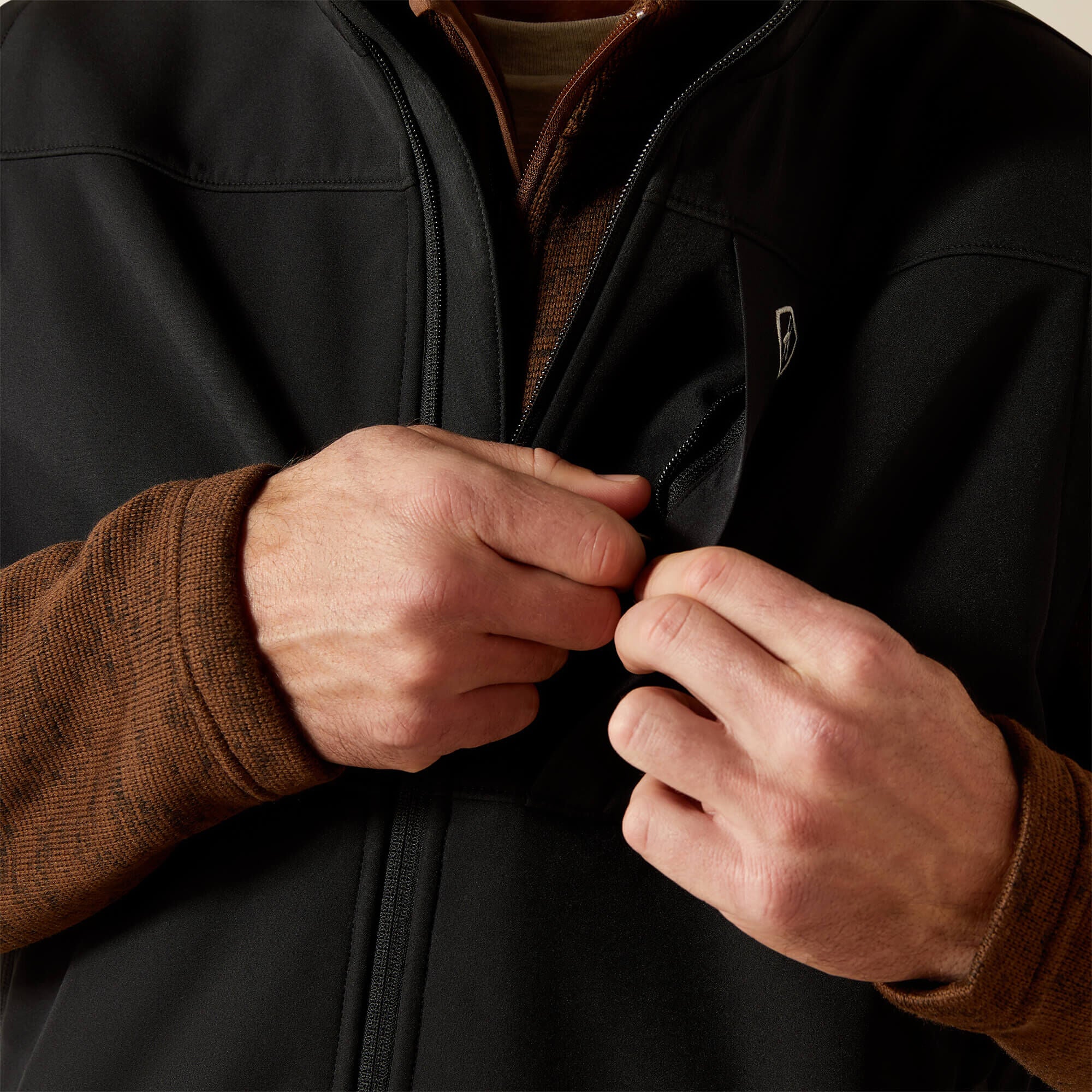 Vernon Softshell Vest Men - BLACK