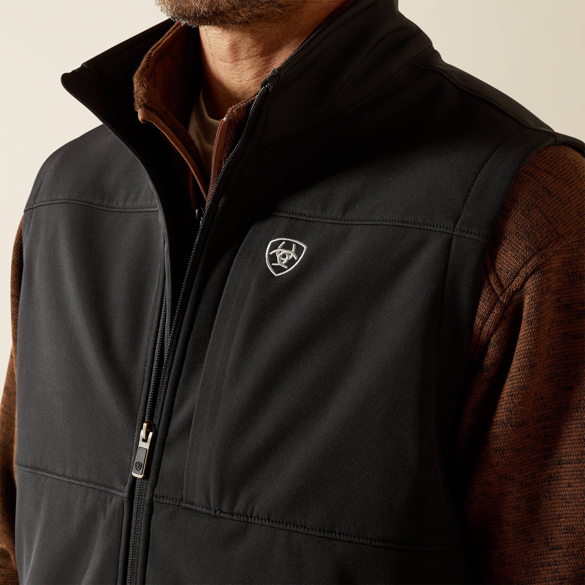 Vernon Softshell Vest Men - BLACK