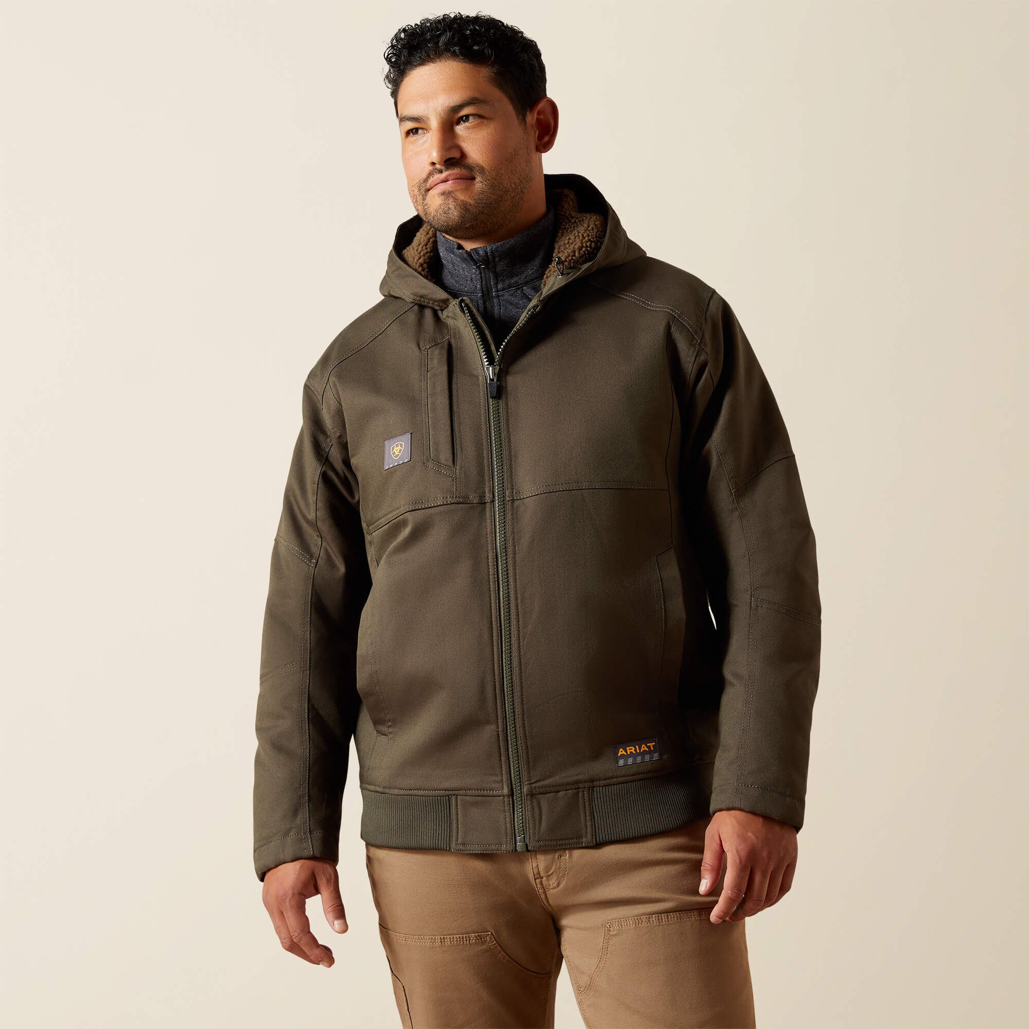 Rebar DuraCanvas Jacket Men - EARTH