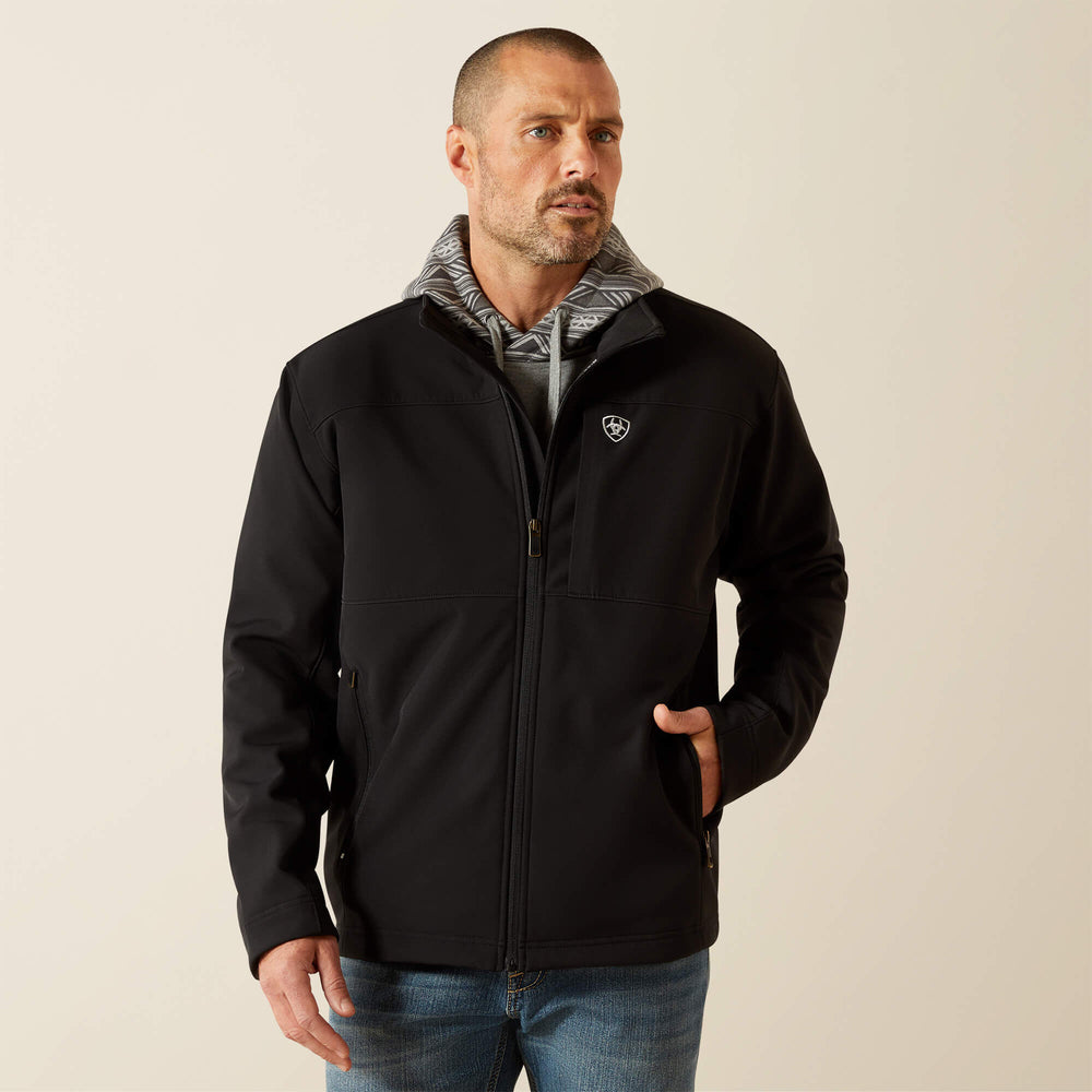 Vernon Softshell Jacket Men - BLACK