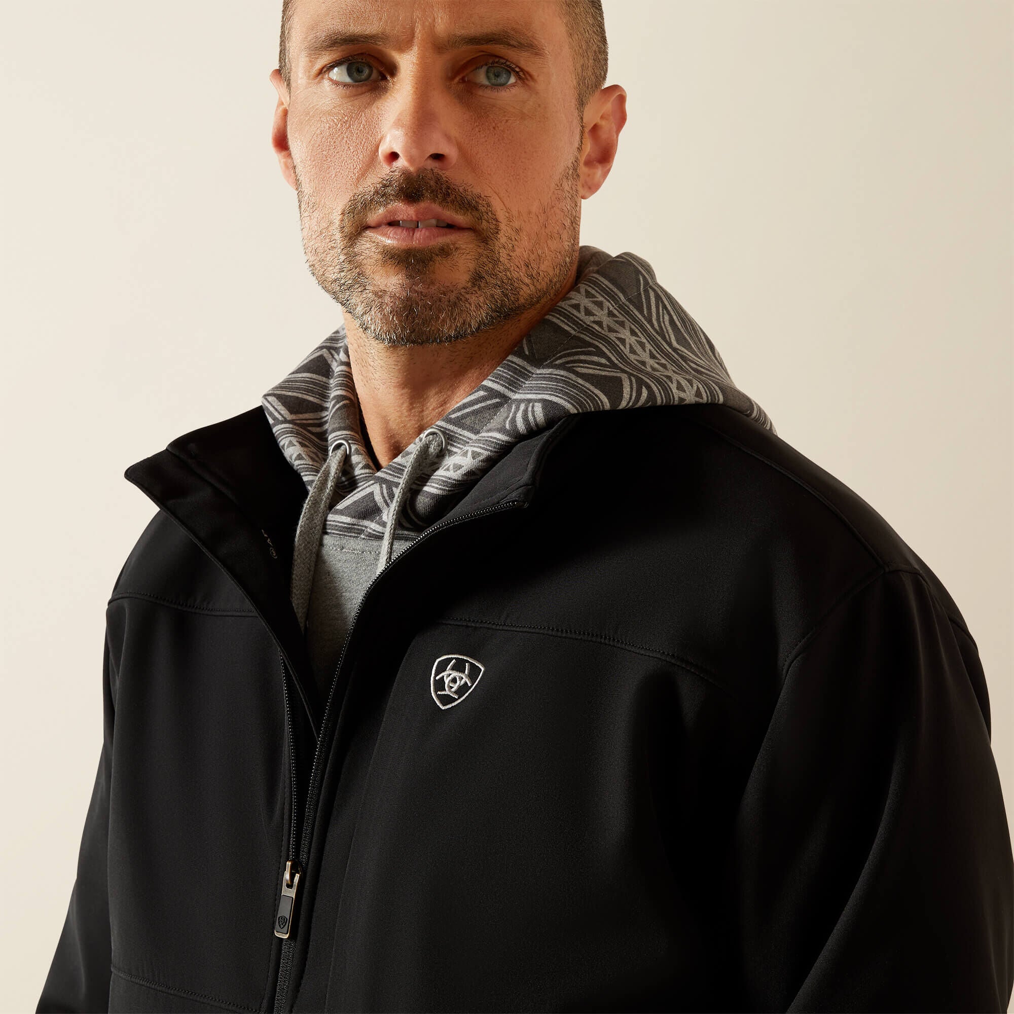 Vernon Softshell Jacket Men - BLACK