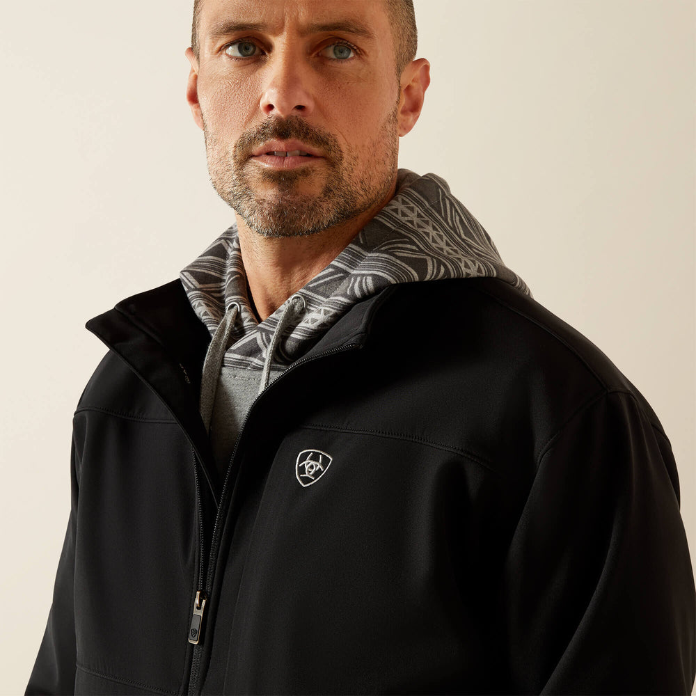 Vernon Softshell Jacket Men - BLACK