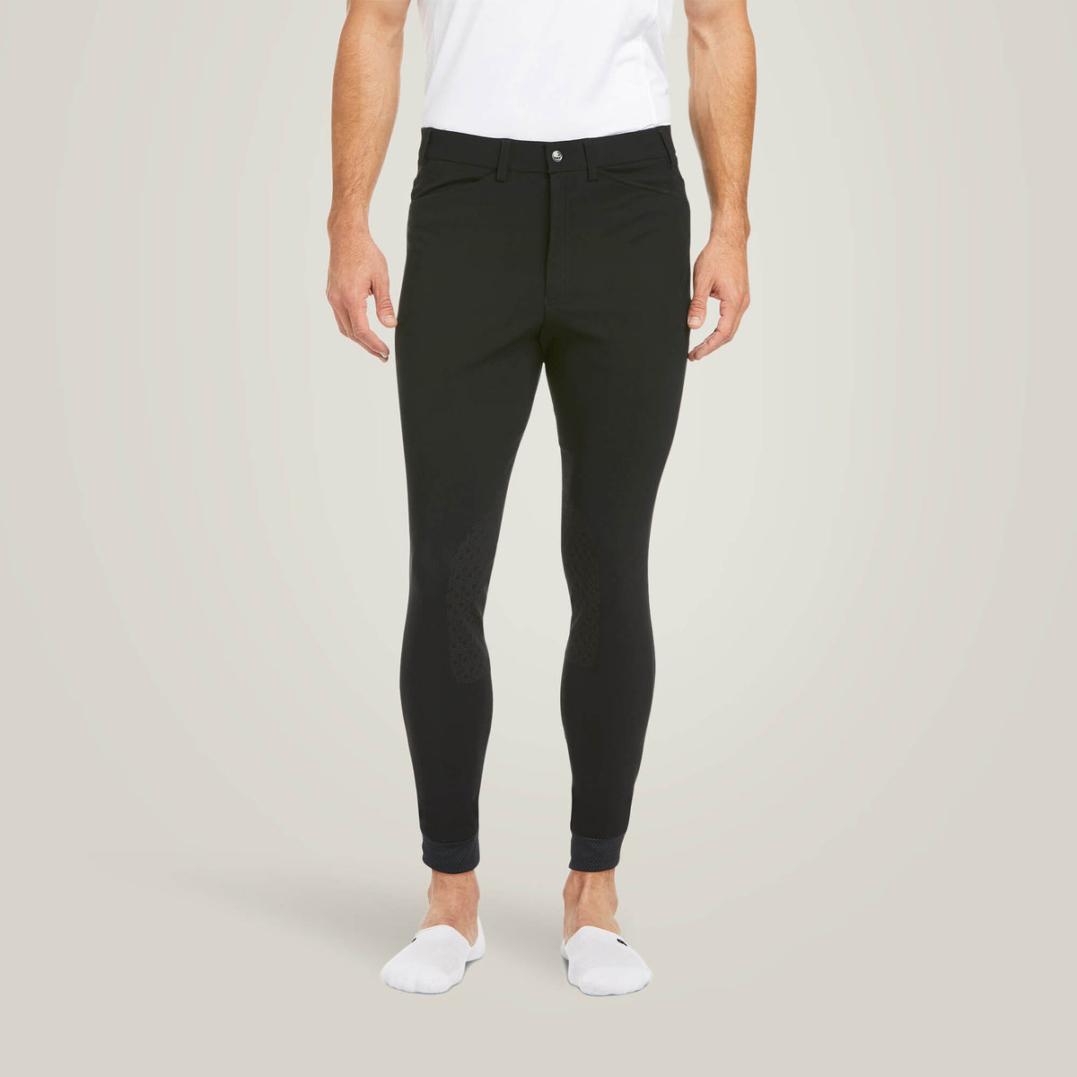 Tri Factor Grip Knee Patch Breech Men - BLACK