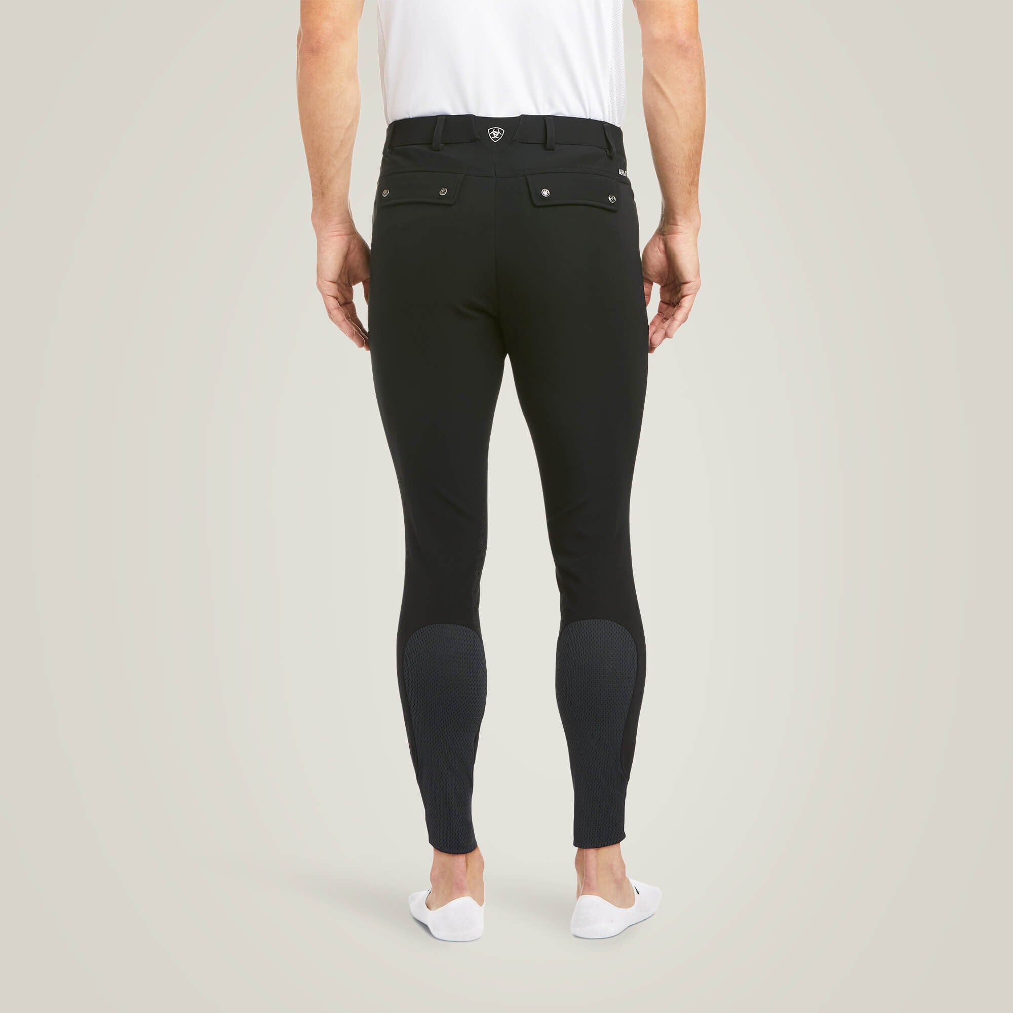 Tri Factor Grip Knee Patch Breech Men - BLACK