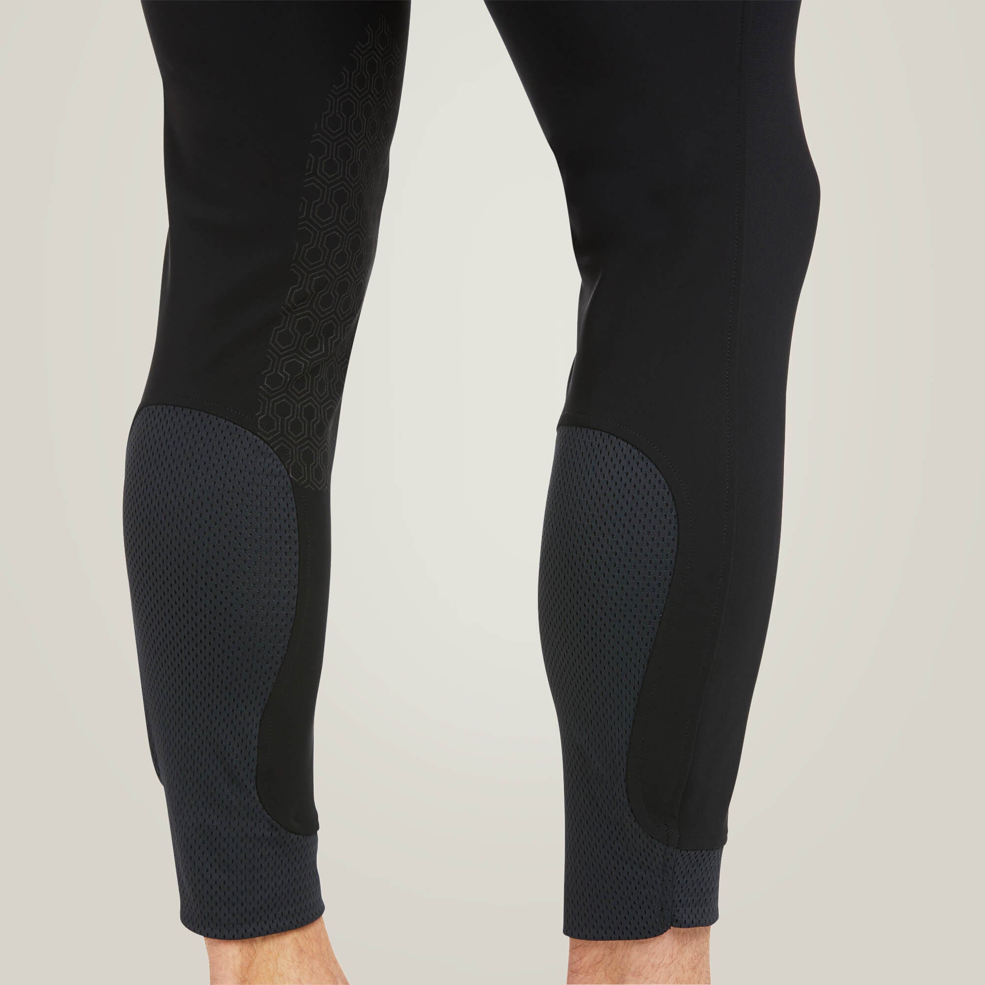 Tri Factor Grip Knee Patch Breech Men - BLACK