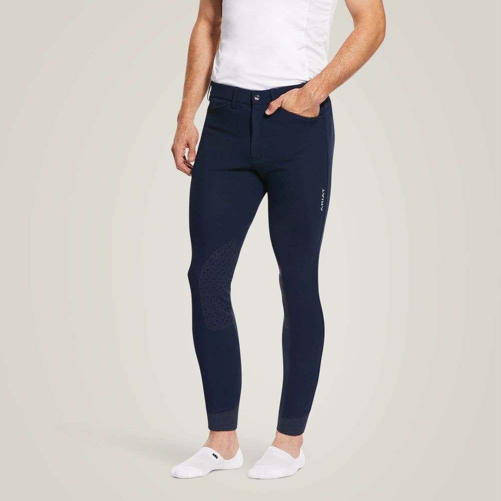 Tri Factor Grip Knee Patch Breech Men - NAVY