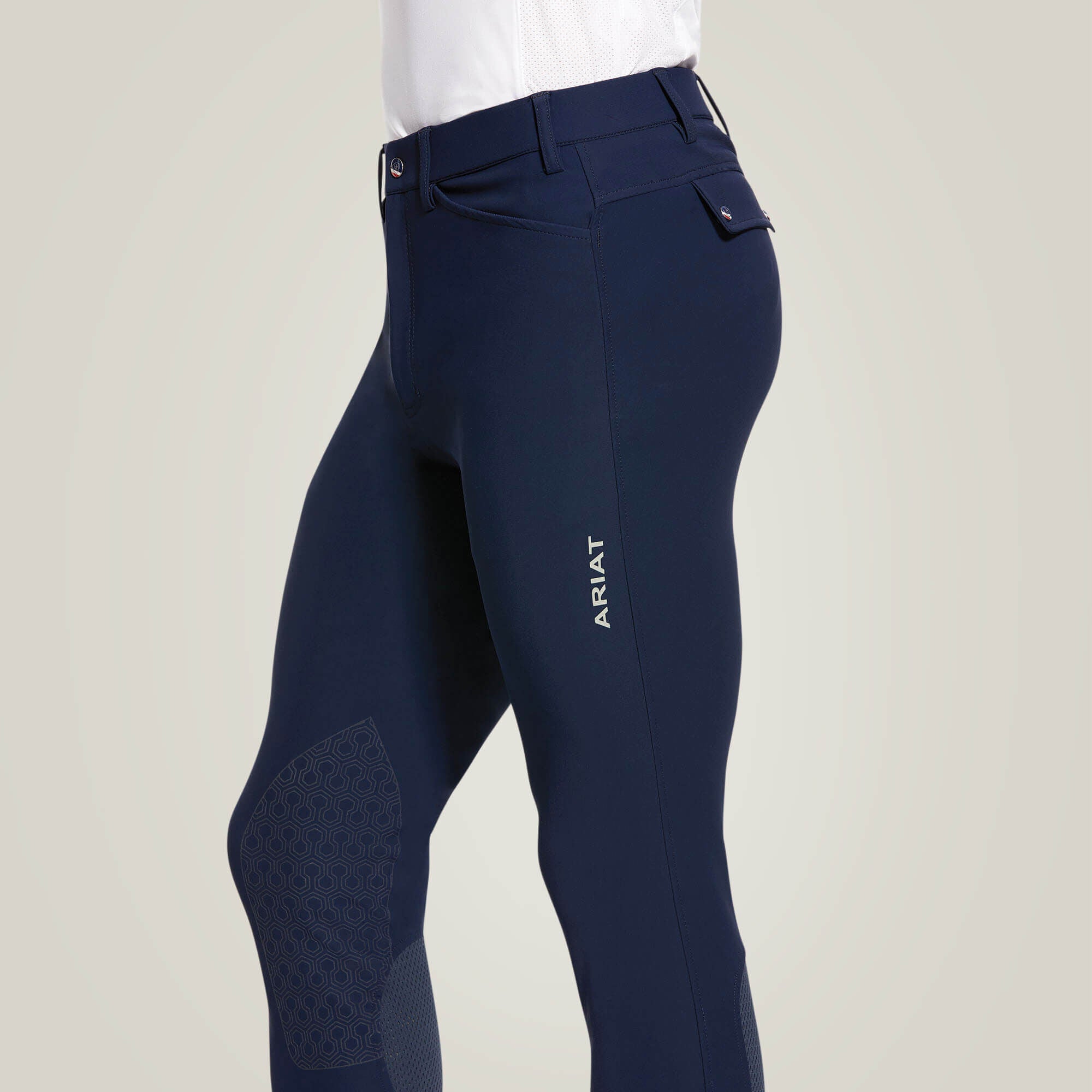 Tri Factor Grip Knee Patch Breech Men - NAVY