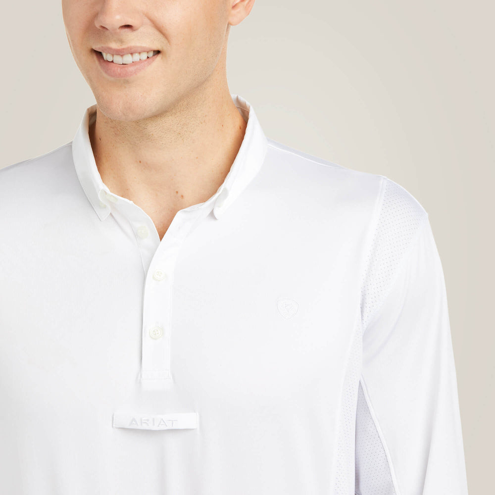 TEK Long Sleeve Show Shirt Men - WHITE