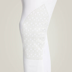 Tri Factor Grip Knee Patch Breech Men - WHITE