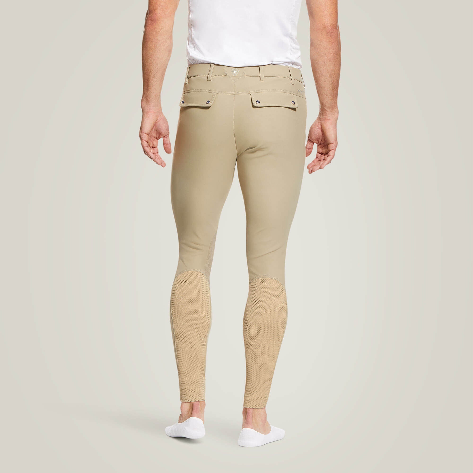 Tri Factor Grip Knee Patch Breech Men - TAN
