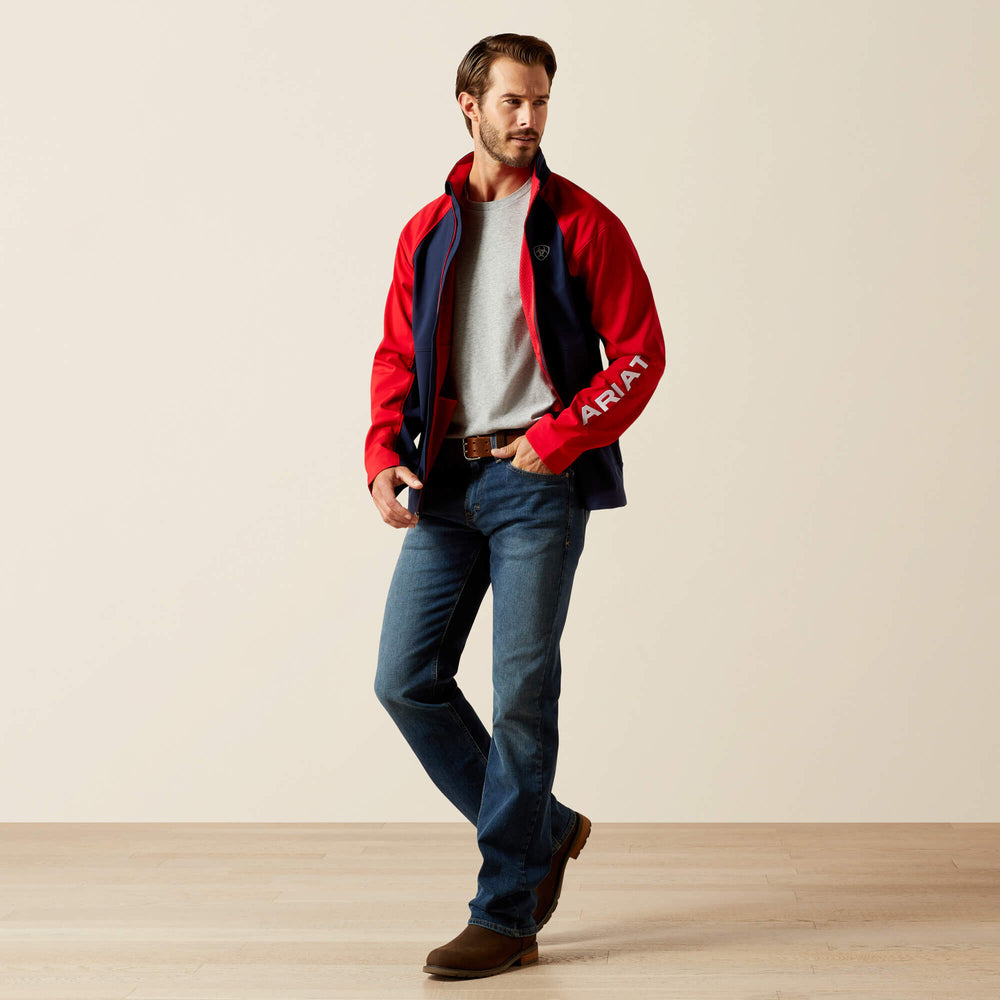 Team EQ Jacket Men - NAVY/RED