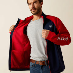 Team EQ Jacket Men - NAVY/RED