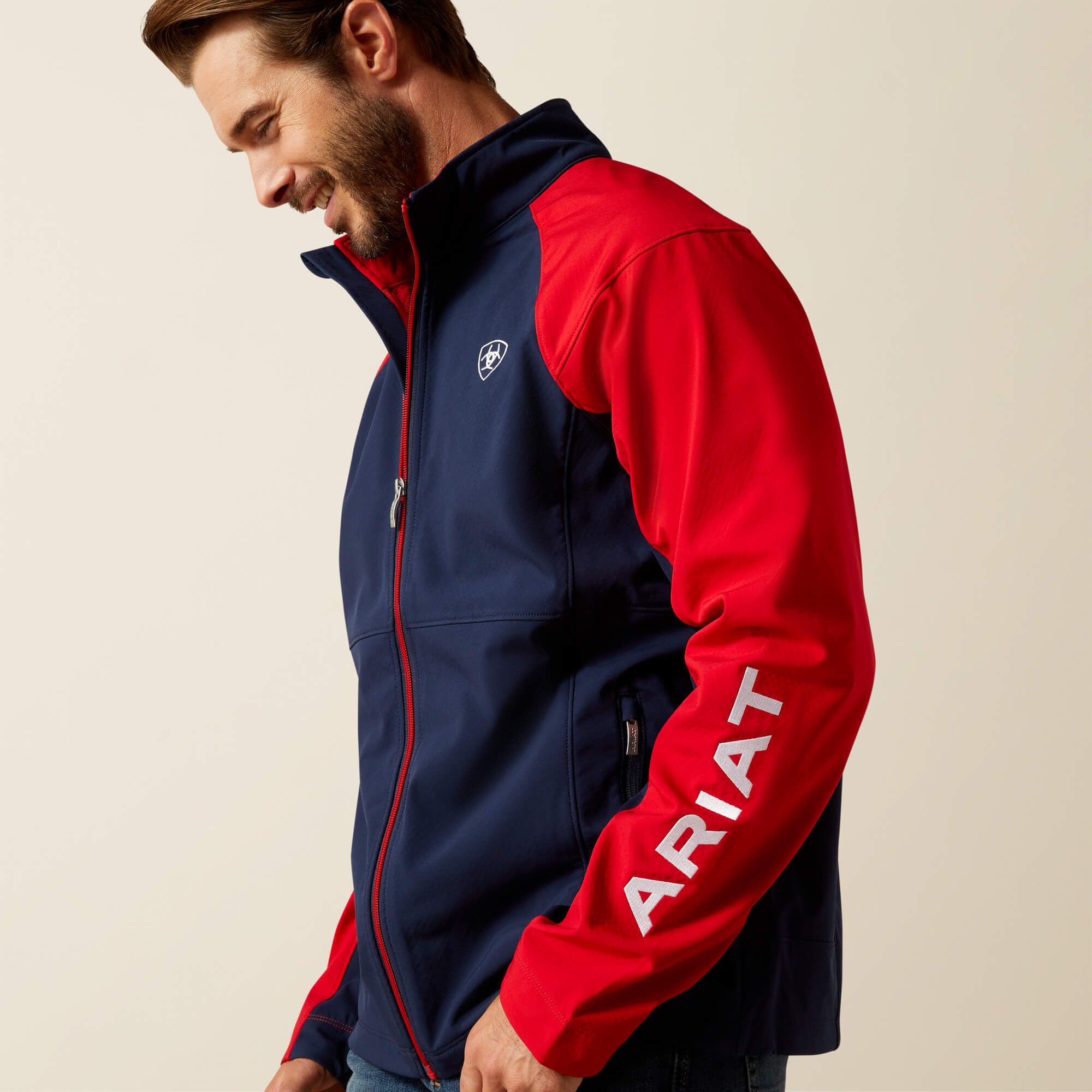 Team EQ Jacket Men - NAVY/RED