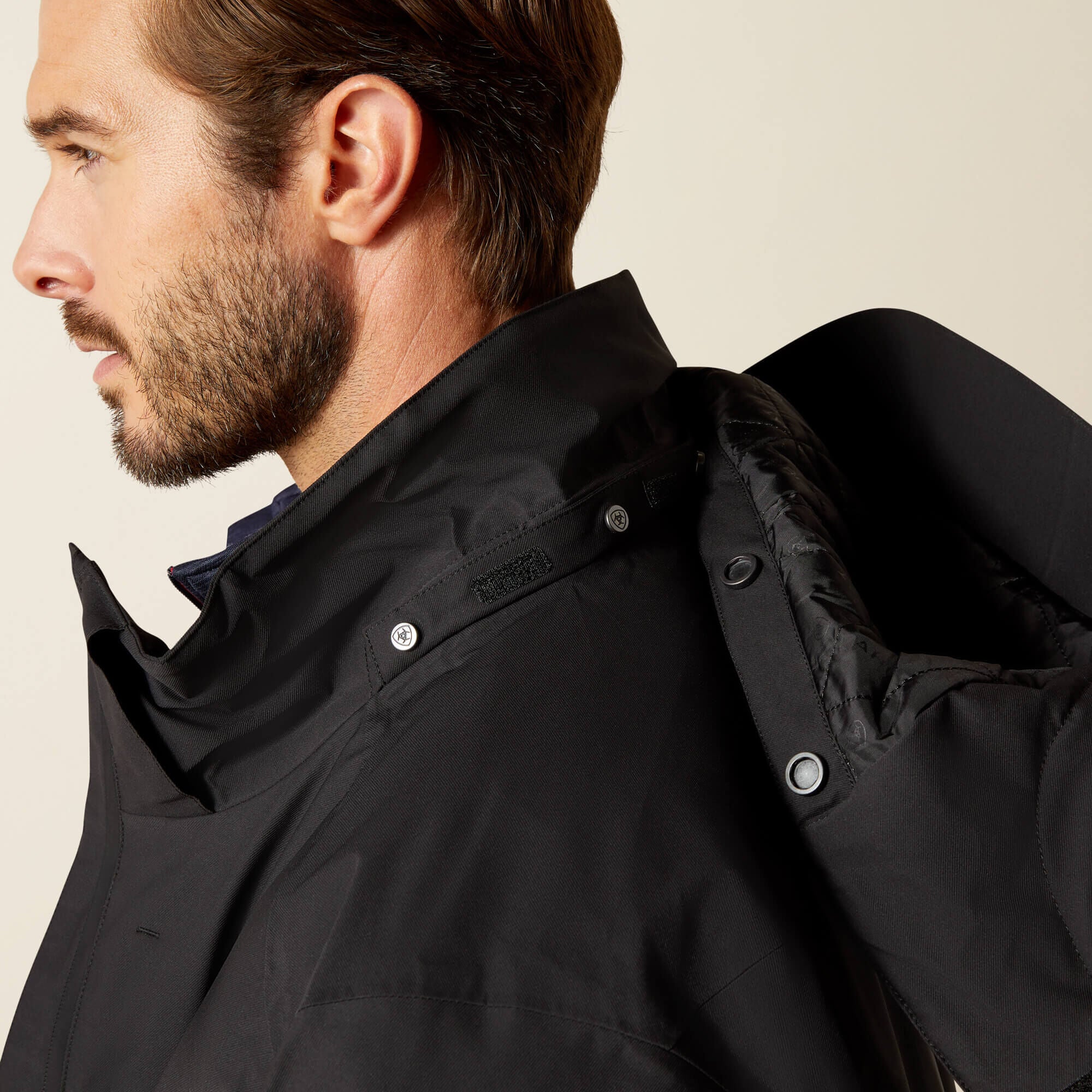 Outer Banks Waterproof Jacket Men - BLACK