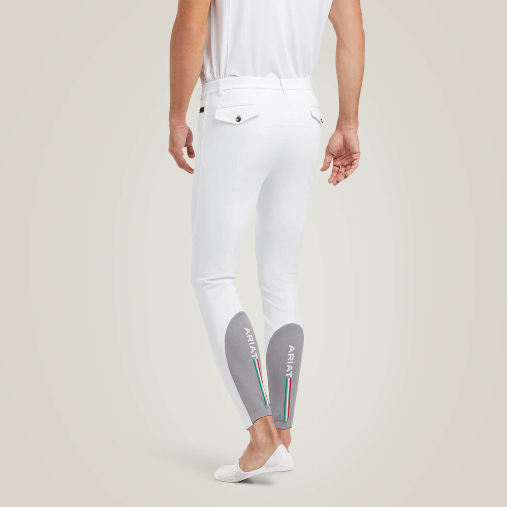 Speranza Knee Patch Breech Men - WHITE