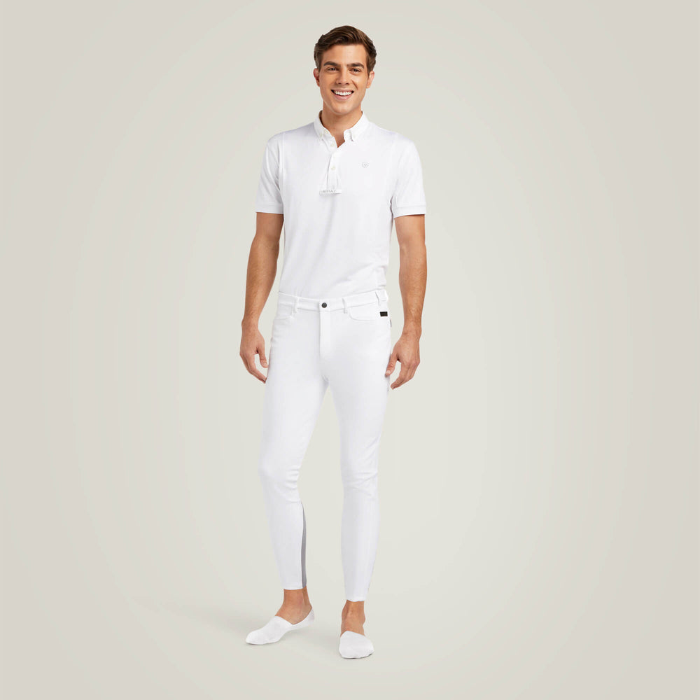 Speranza Knee Patch Breech Men - WHITE
