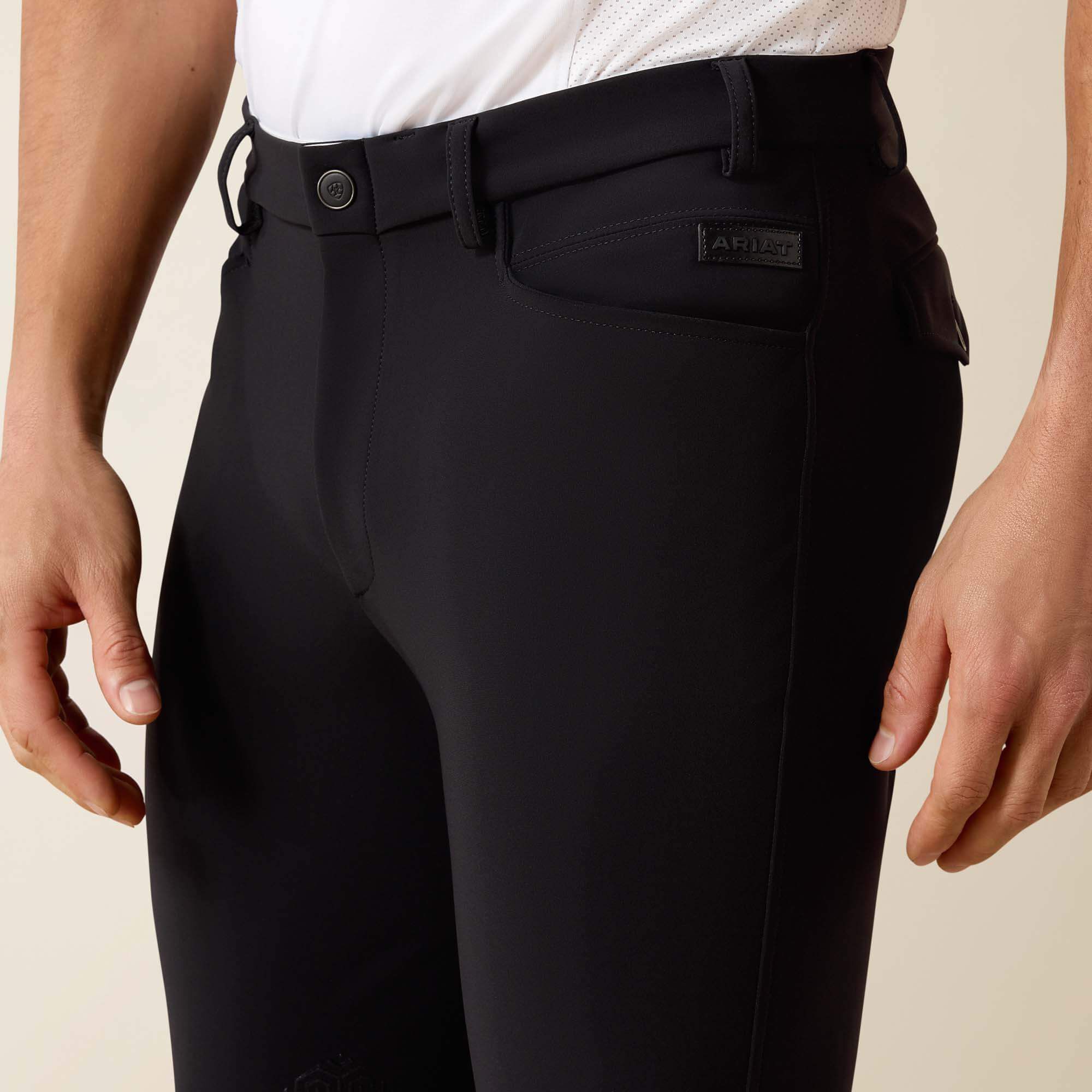 Speranza Knee Patch Breech Men - BLACK