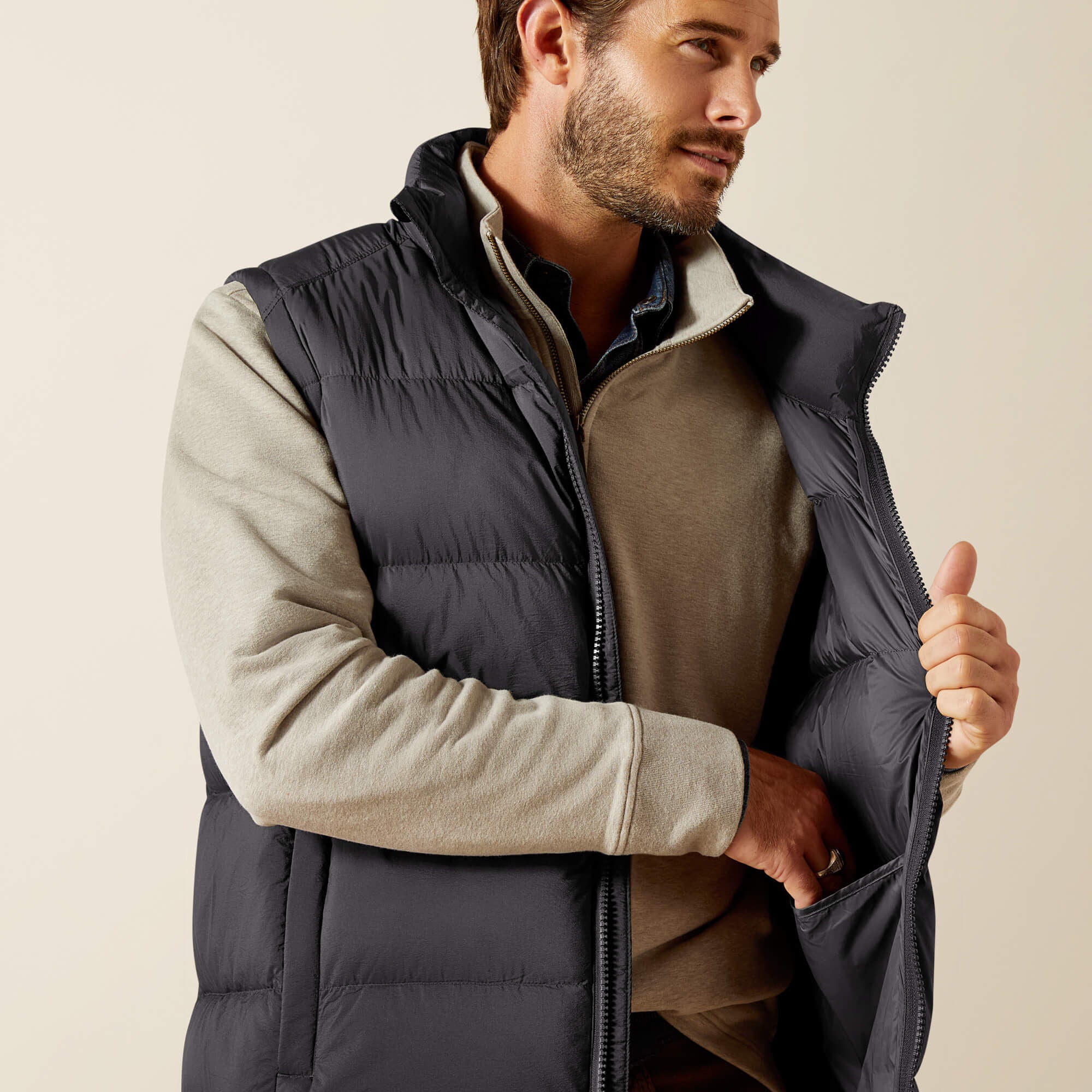 UltraPuff Down Vest Men - MAGNET