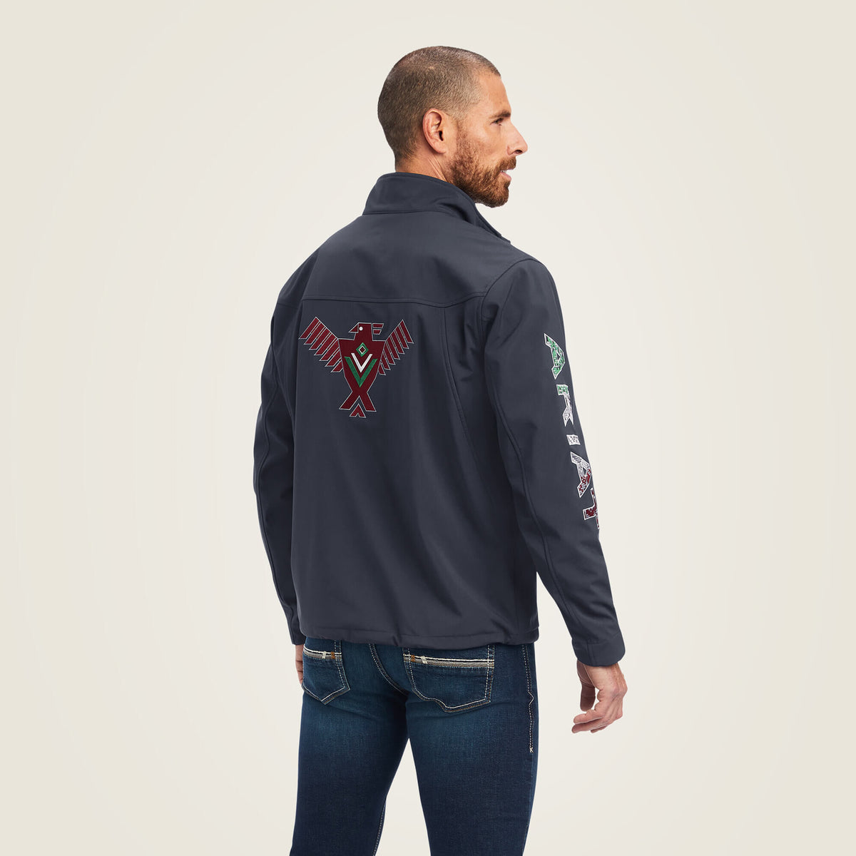 Thunderbird Team Softshell Jacket Men - EBONY