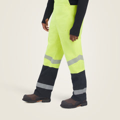 FR Hi-Vis Waterproof Bib Men - HI-VIS YELLOW