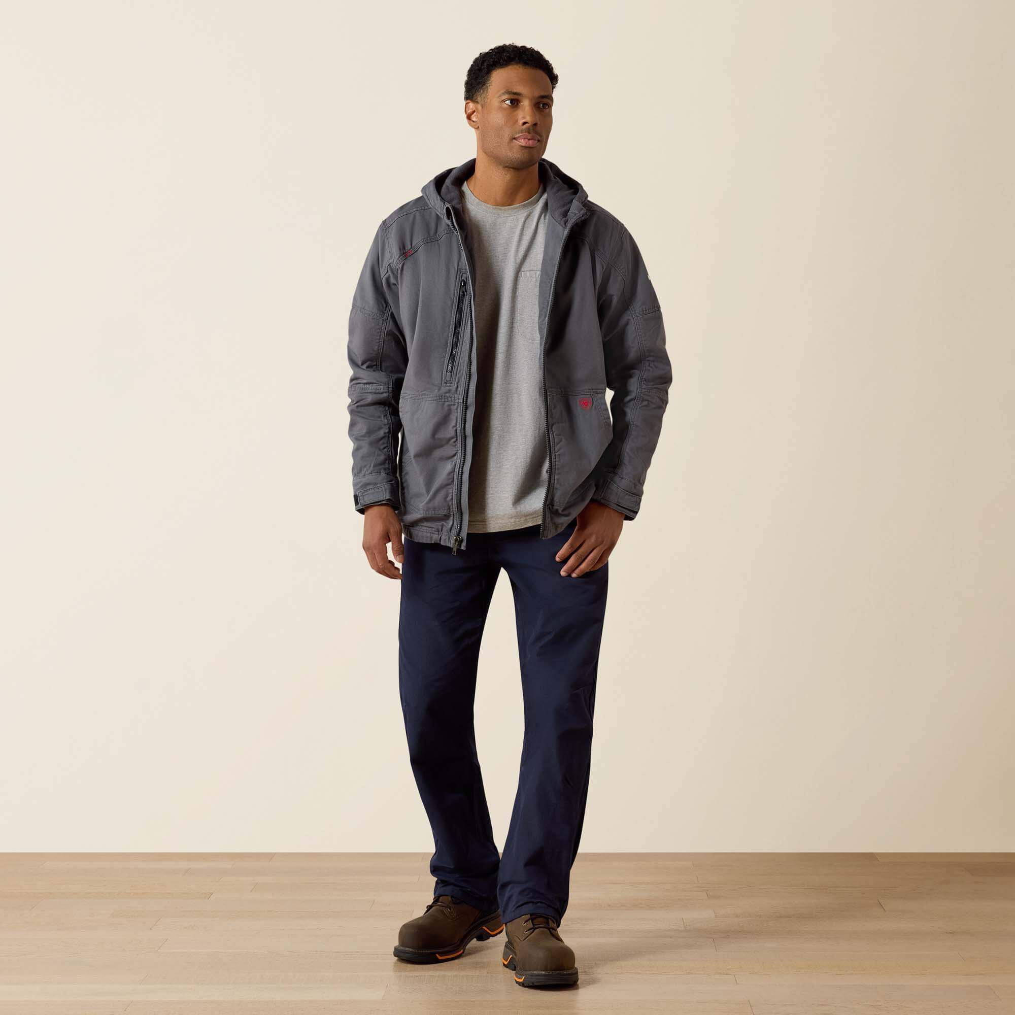 FR DuraLight Cordura Canvas Jacket Men - IRON GREY