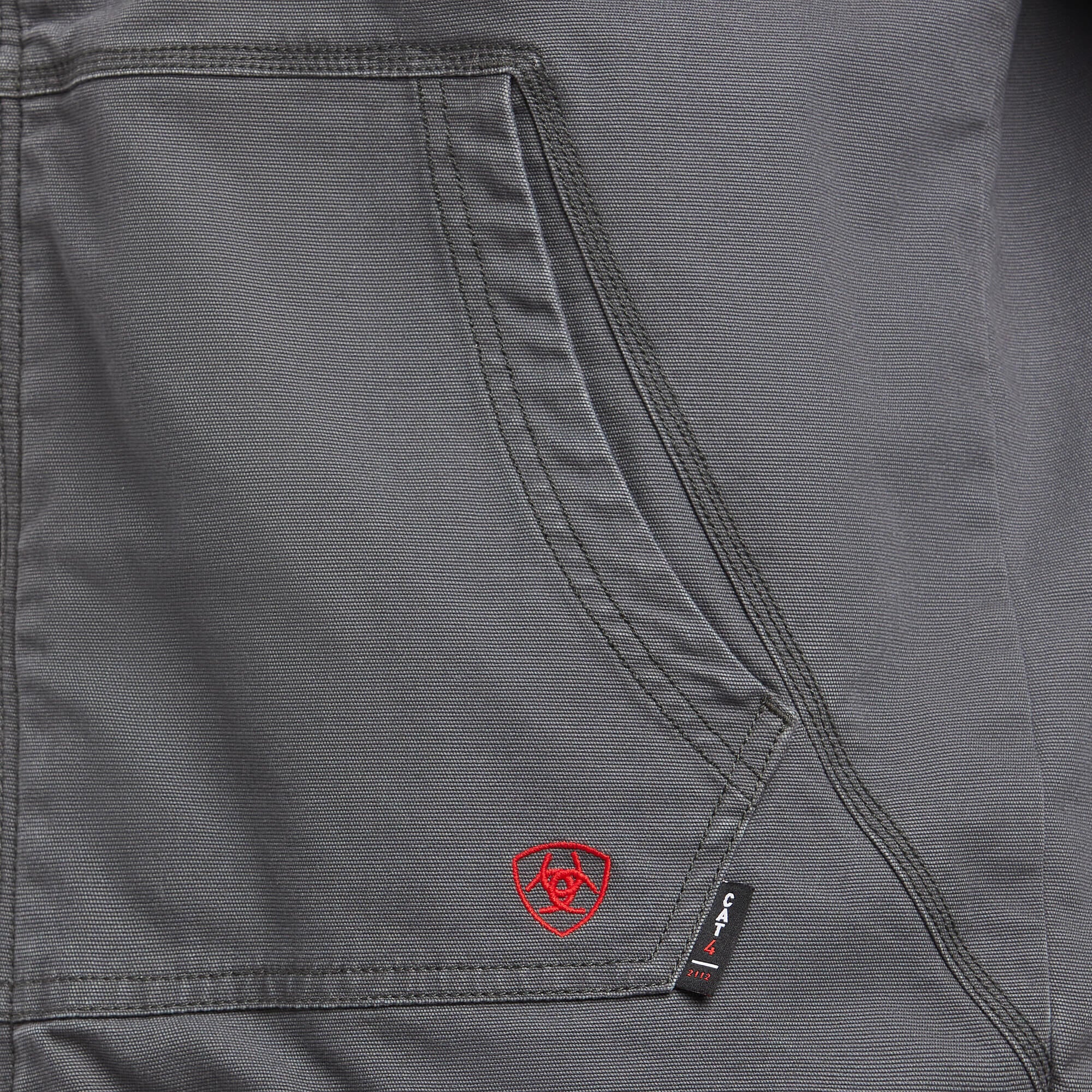 FR DuraLight Cordura Canvas Jacket Men - IRON GREY