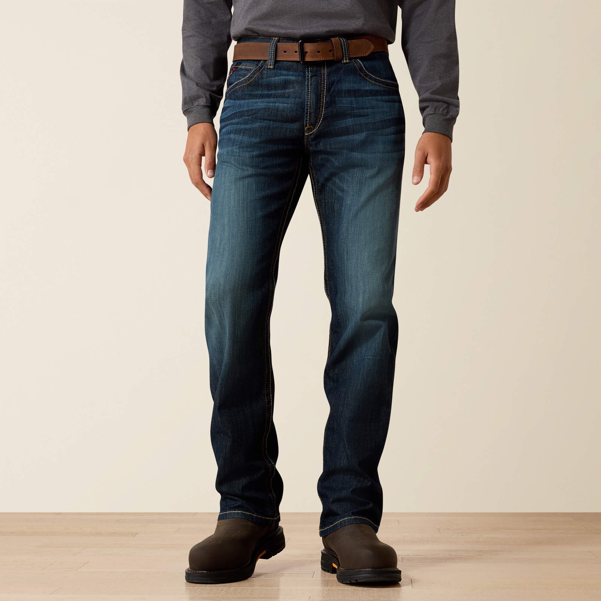 FR M4 Relaxed Stretch DuraLight Basic Boot Cut Jean Men - LASSEN