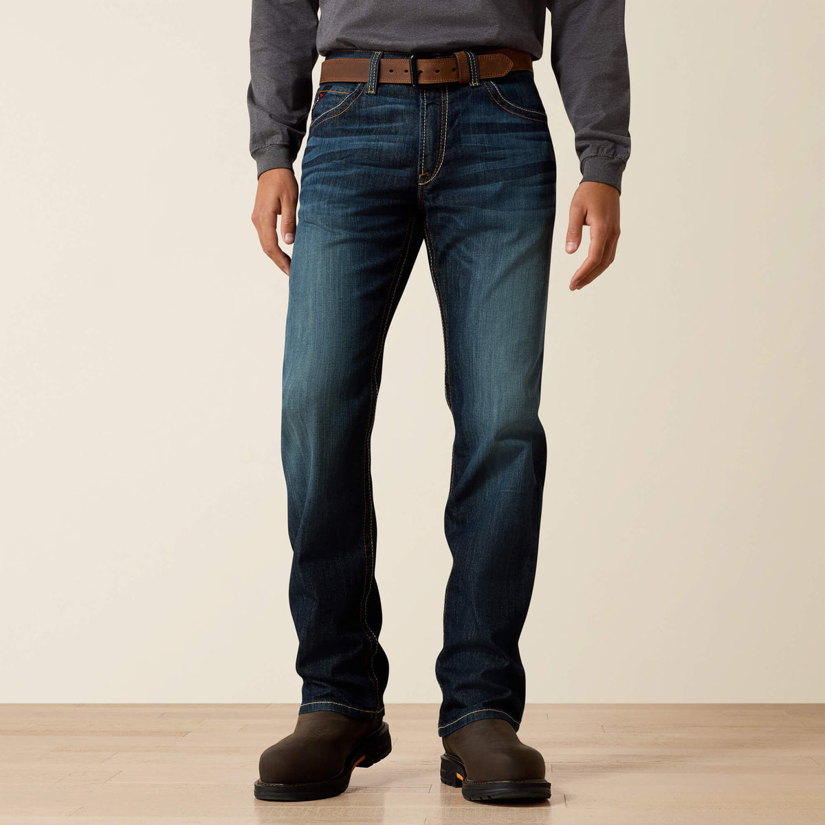 FR M4 Relaxed Stretch DuraLight Basic Boot Cut Jean Men - LASSEN