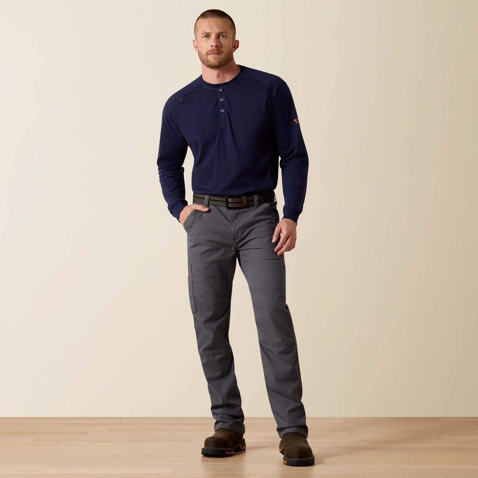 FR M5 Stretch DuraLight Cordura® Canvas Stackable Straight Leg Pant Men - IRON GRAY