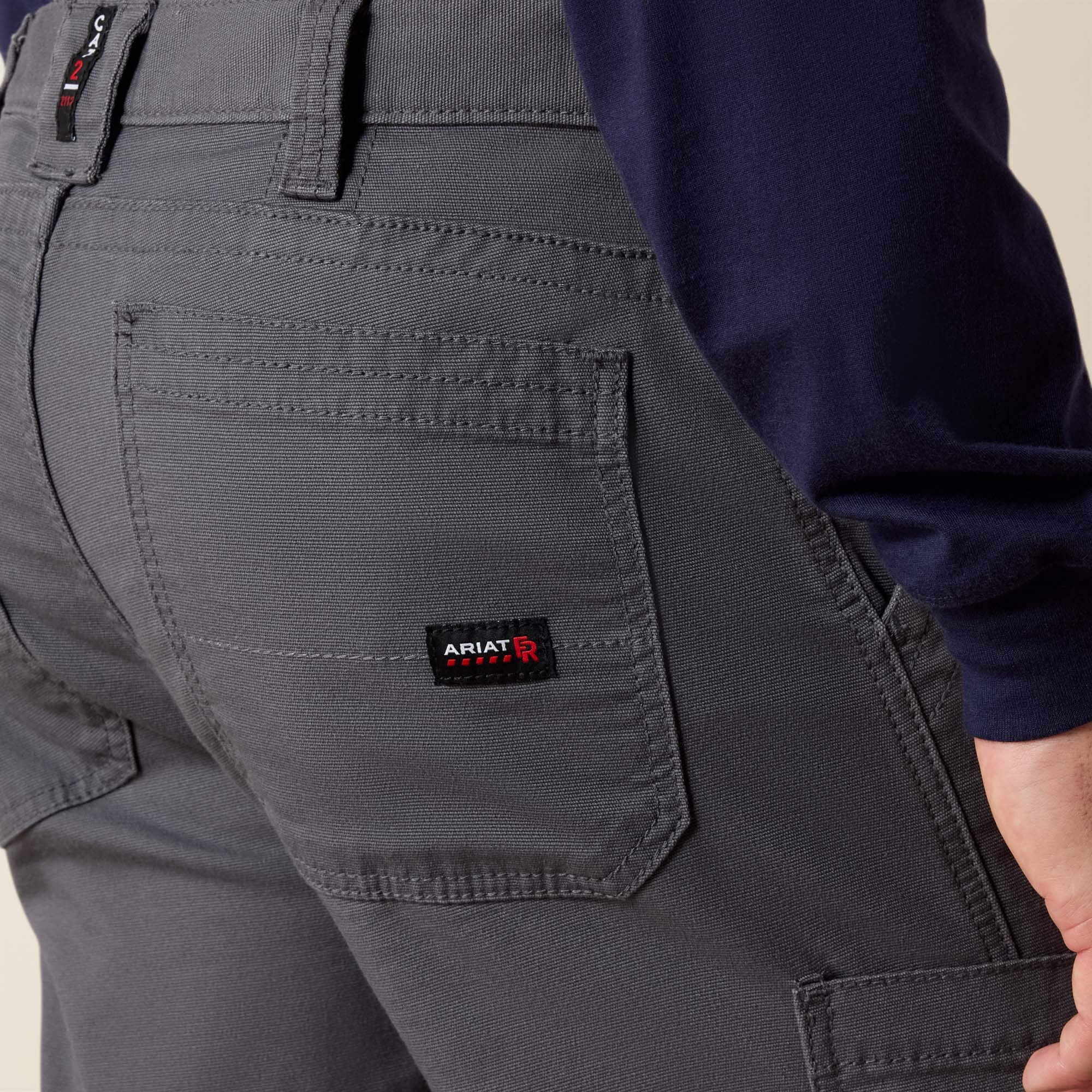 FR M5 Stretch DuraLight Cordura® Canvas Stackable Straight Leg Pant Men - IRON GRAY