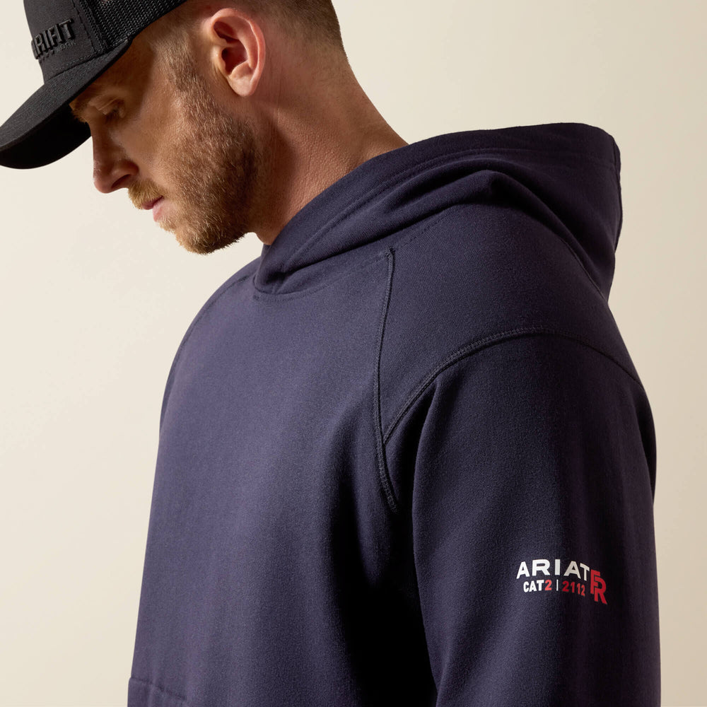 FR Rev Pullover Hoodie Men - NAVY
