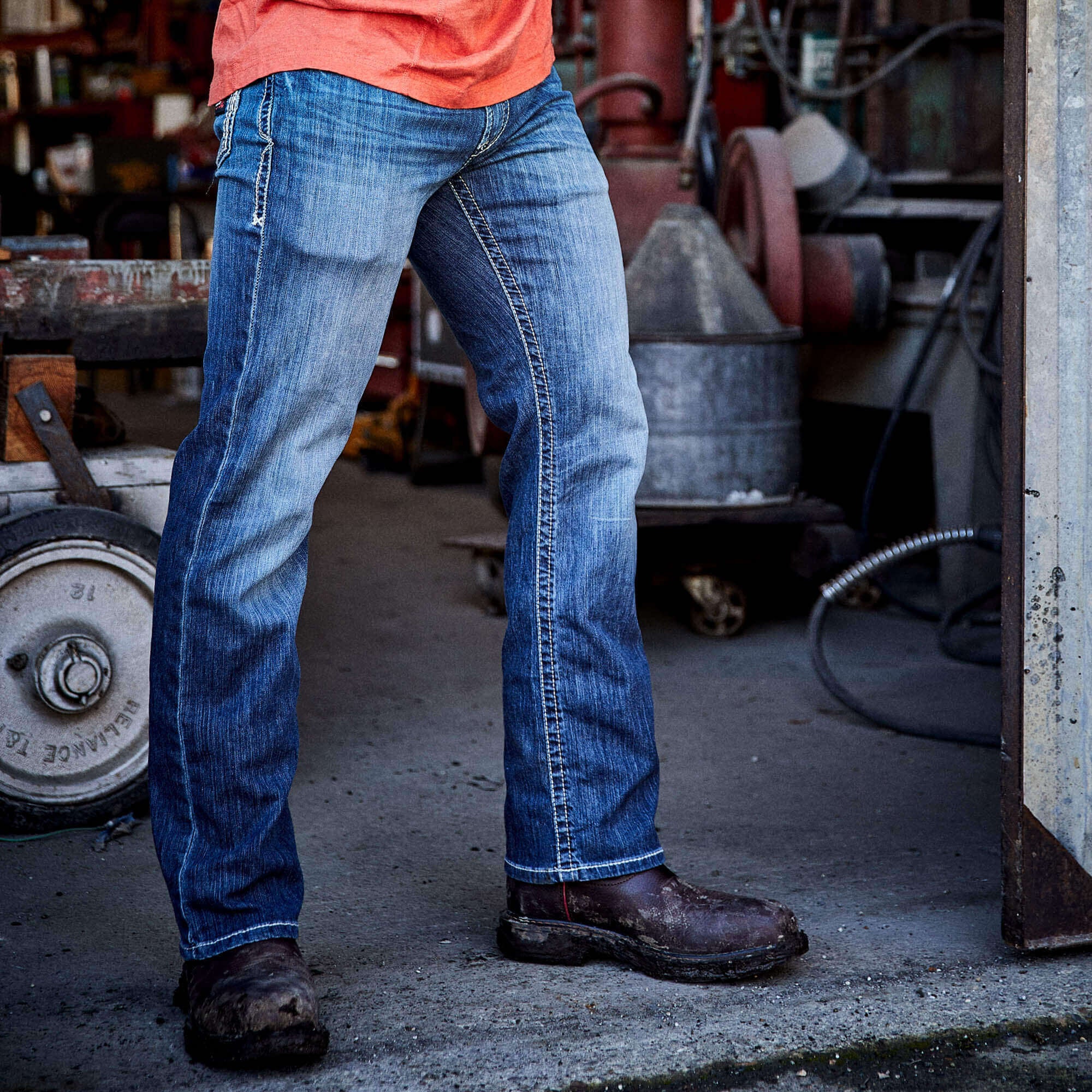 FR M4 Relaxed Stretch DuraLight Boundary Boot Cut Jean Men - BRYCE