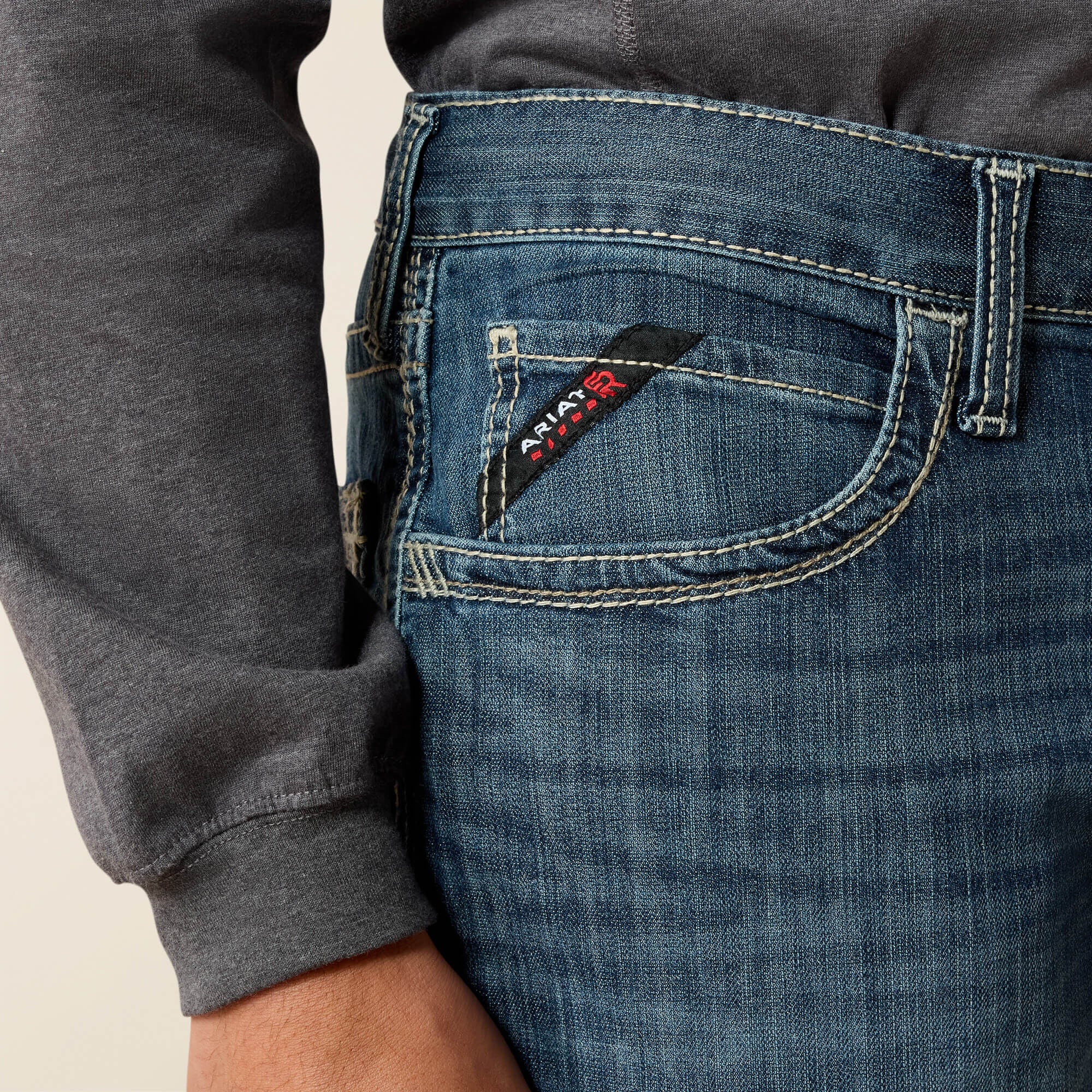 FR M4 Relaxed Stretch DuraLight Boundary Boot Cut Jean Men - BRYCE