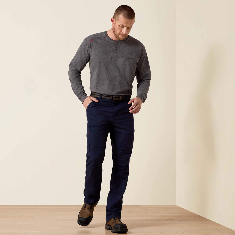FR M5 Stretch DuraLight Cordura® Canvas Stackable Straight Leg Pant Men - NAVY