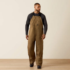Rebar DuraCanvas Stretch Insulated Bib Men - FIELD KHAKI