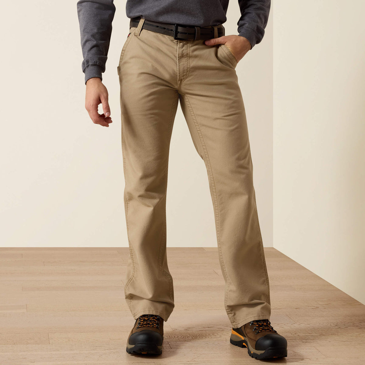 FR M4 Relaxed Workhorse Boot Cut Pant Men - FR KHAKI
