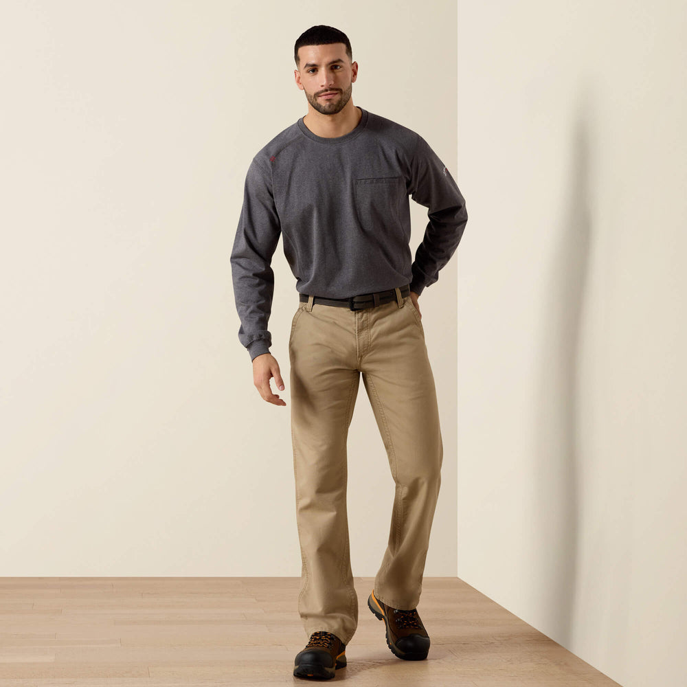 FR M4 Relaxed Workhorse Boot Cut Pant Men - FR KHAKI