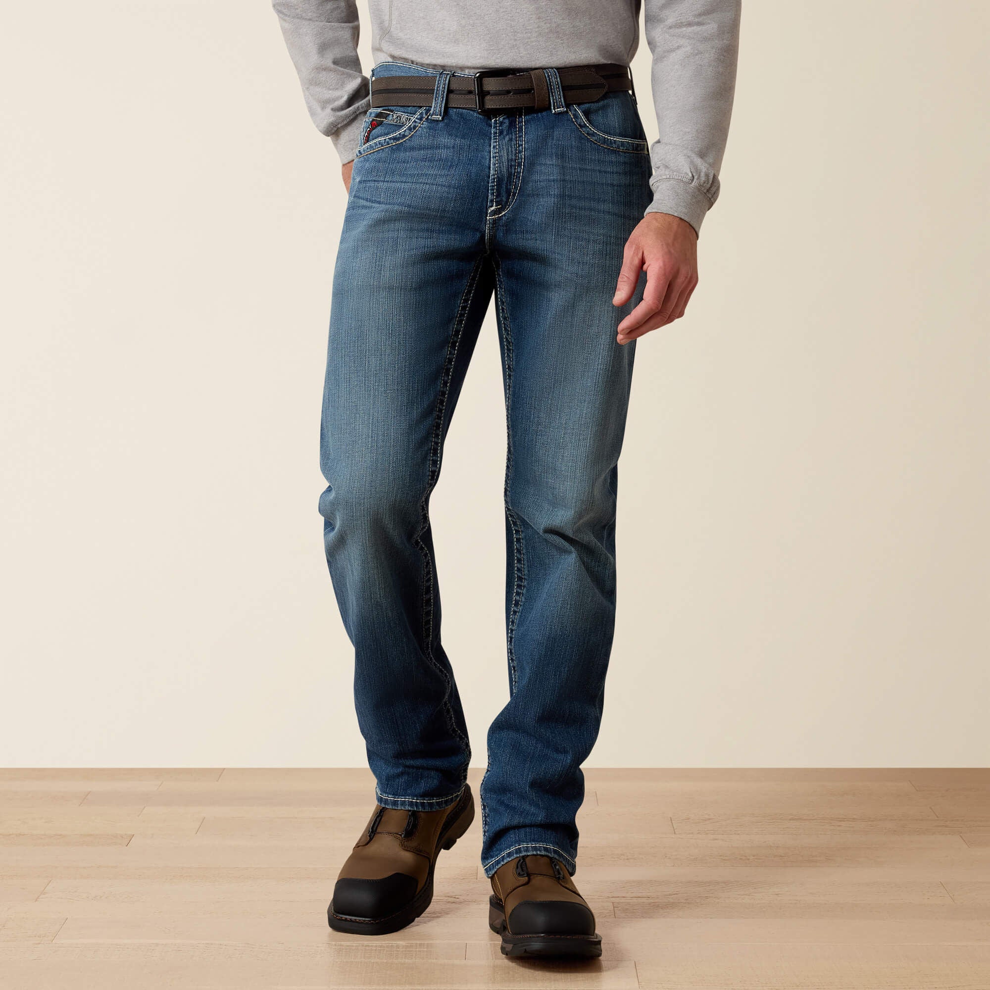 FR M7 DuraStretch Adkins Straight Leg Jean Men - SLATE WASH