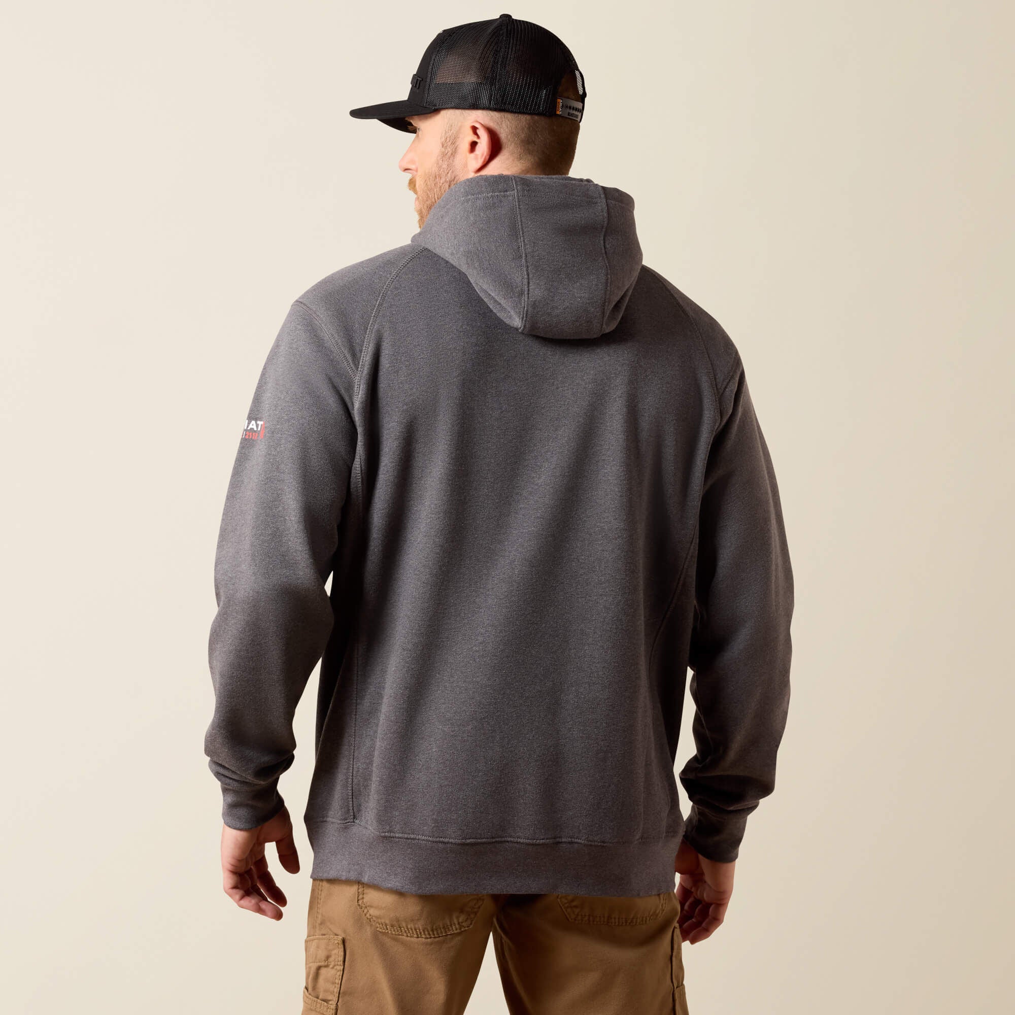 FR Rev Pullover Hoodie Men - CHARCOAL HEATHER