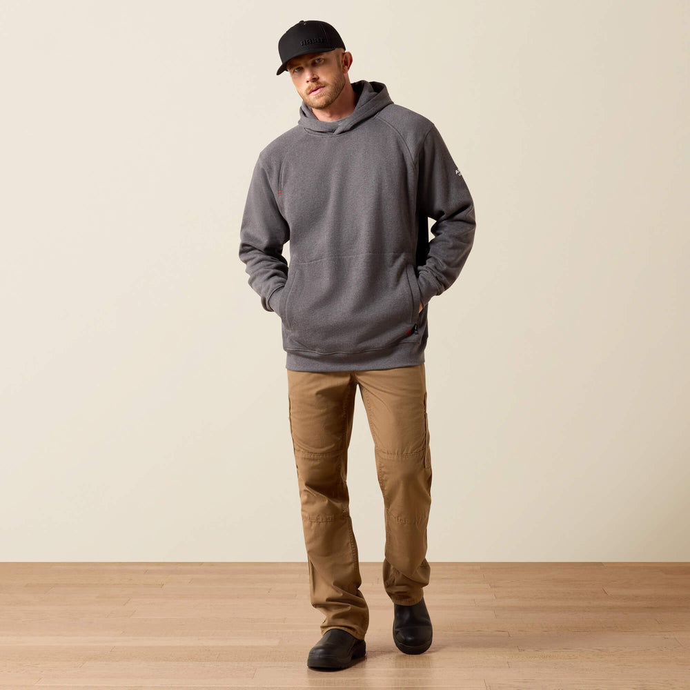 FR Rev Pullover Hoodie Men - CHARCOAL HEATHER