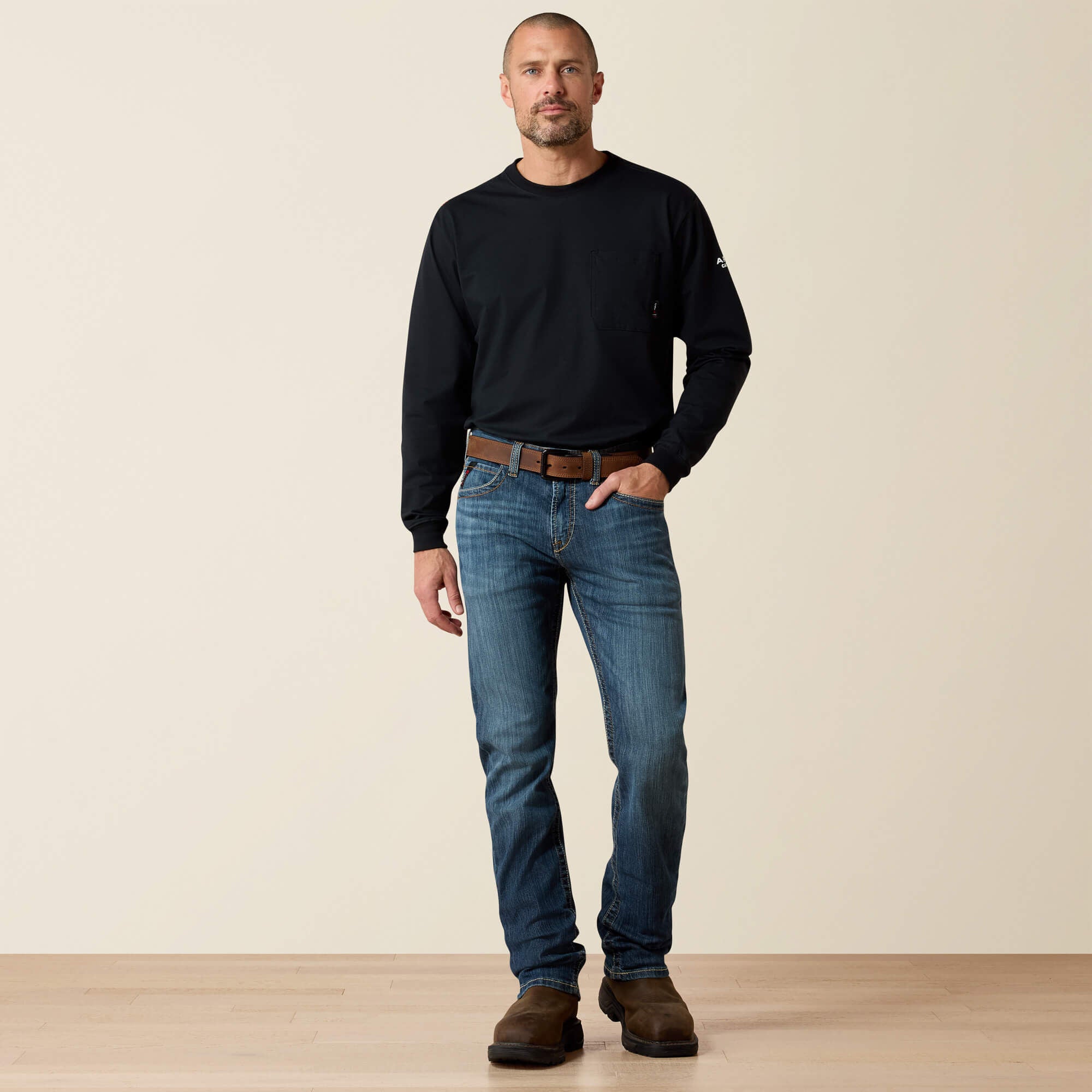 FR M7 Slim Duralight Stretch Basic Straight Jean Men - SHANIKO