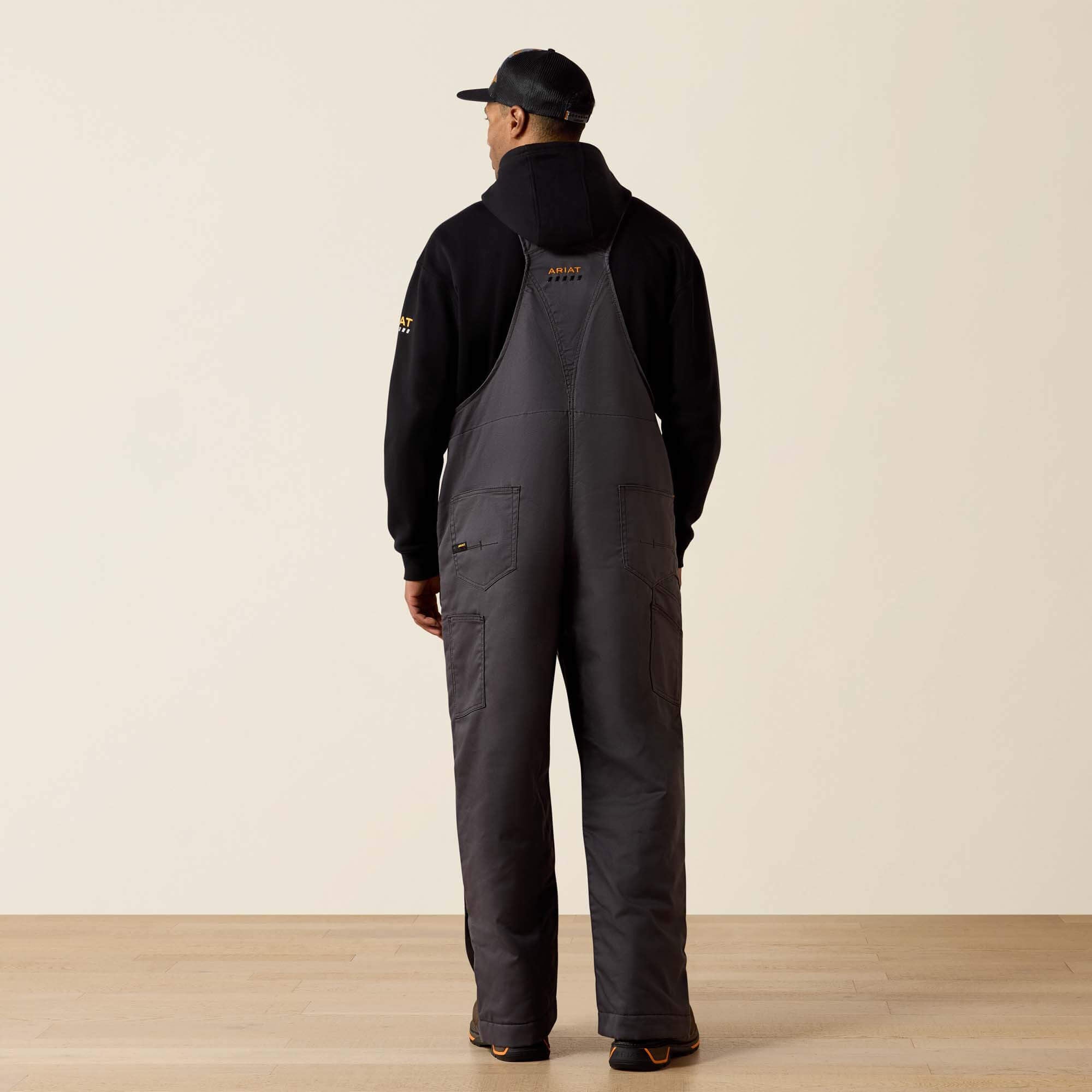Rebar DuraCanvas Stretch Insulated Bib Men - REBAR GRAY